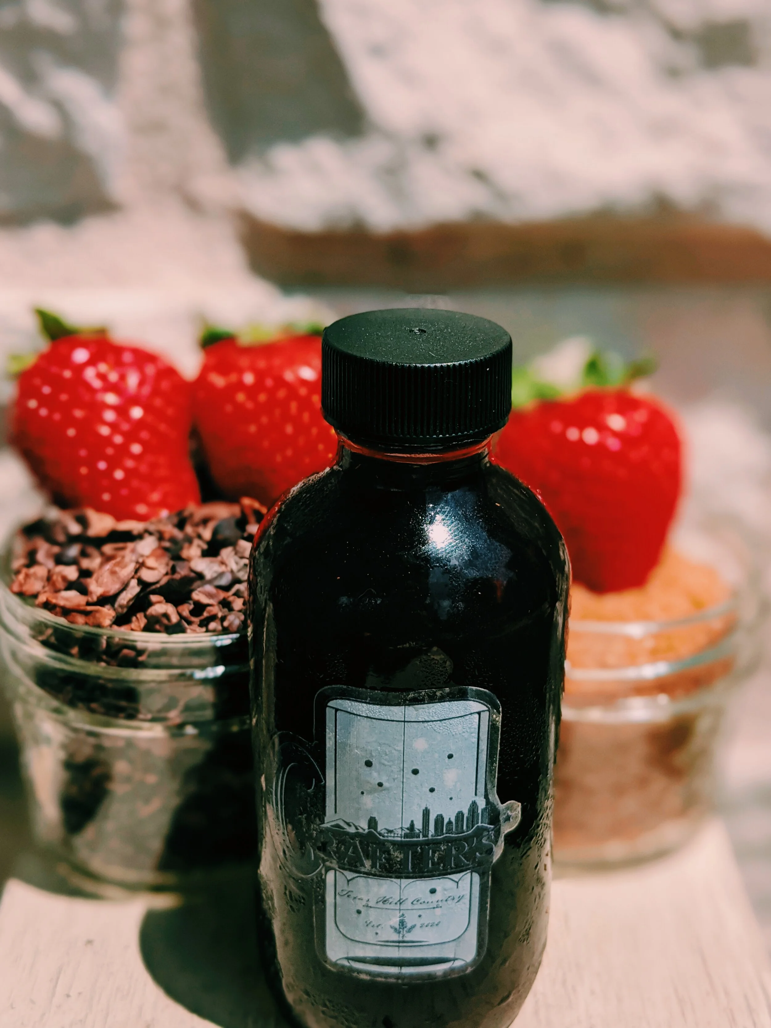 Strawberry Chocolate Old Fashioned Batch — Crafter's Cocktails